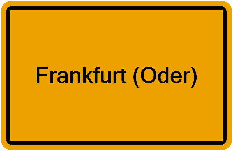 Handelsregisterauszug Frankfurt (Oder)